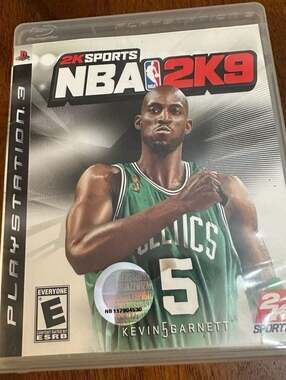NBA 2K9 (Sony PlayStation 3, 2008) Kevin Garnett Cover - PS3